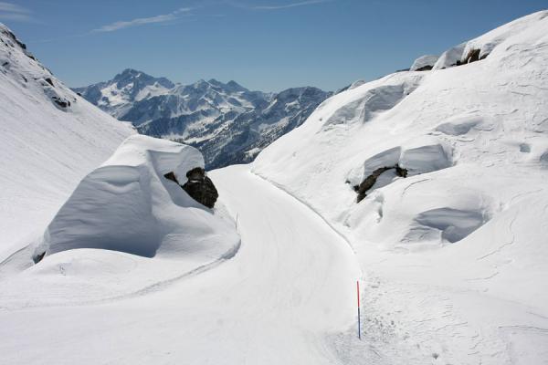 snow slopes