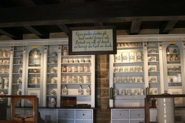 Pharmacy inside Fort Zeelandia