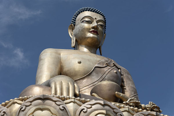 Foto van View of the Buddha Dordenma statueThimpu - Bhutan