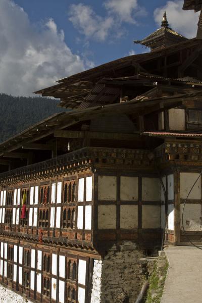 Picture of Cheri Monastery (Bhutan): Cheri Monastery: view of main building