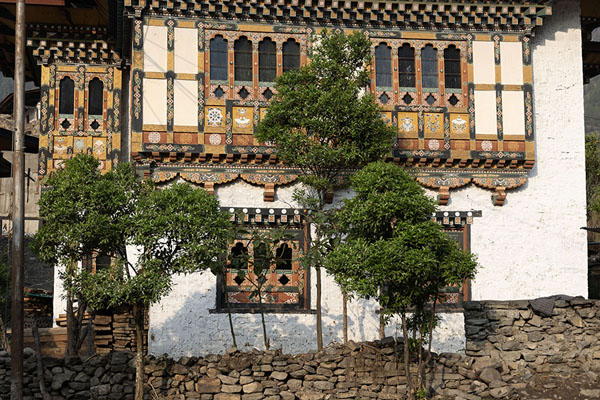 Picture of One of the traditional houses in KhomaKhoma - Bhutan
