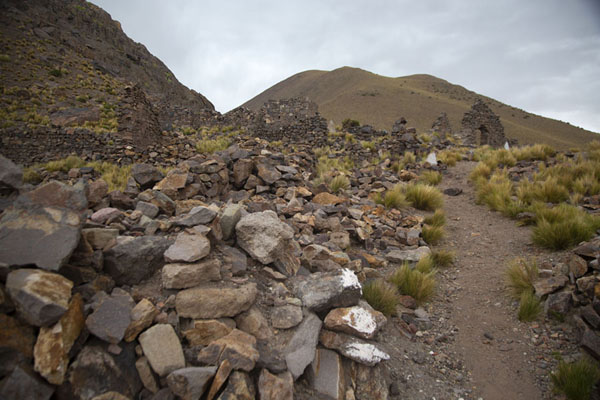 Picture of San Antonio de Lípez ghost town (Bolivia): Once a thriving miner's town, San Antonio de Lípez now is a ghost town high up in the Bolivian mountains