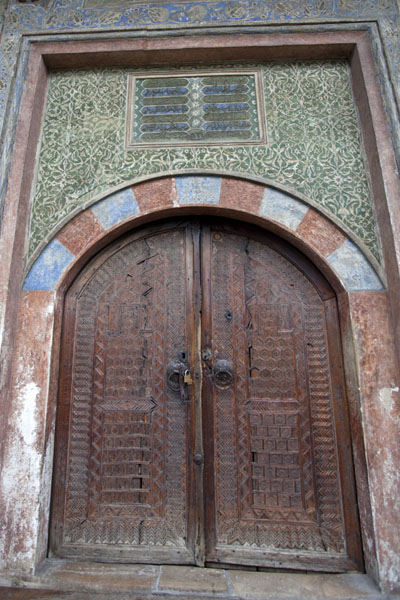 The main door of the multi-coloured mosque | Multi-coloured-mosque | Bosnia y Herzegovina