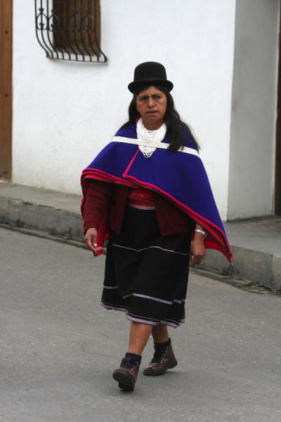 Indigenous Indian woman in Colombia, Colombian people