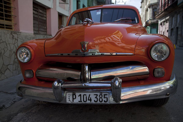 Mercury car parked in a street in Havana | Havana classic cars | Cuba