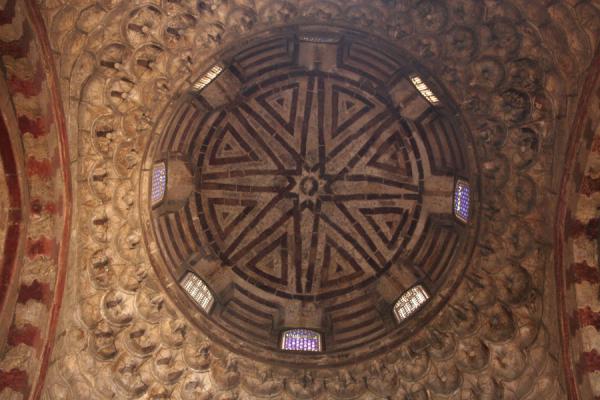 Picture of Dome over the entrance of Sultan Hassan mosque (Cairo, Egypt)