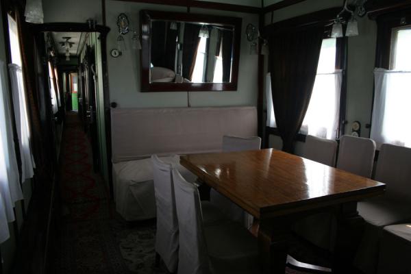 Picture of Stalin Museum (Georgia): Stalin Museum: his conference room inside the railway carriage