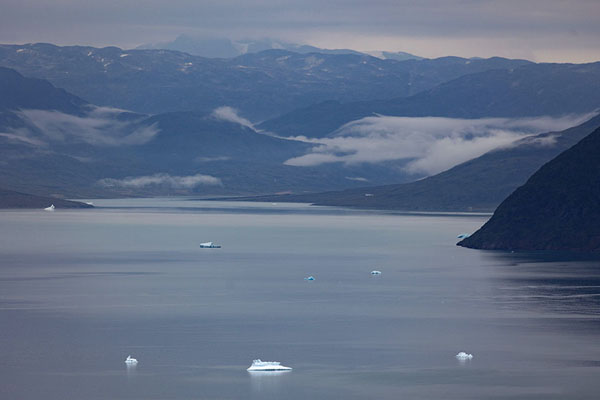 Looking into the northern arm of Tunulliarfik fjord | Igaliku | Greenland