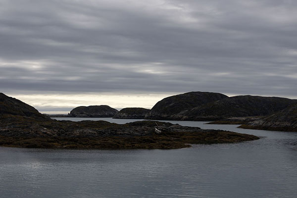 Picture of Rocky islets near the settlement of Kangaamiut