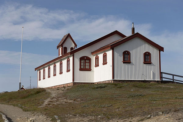 Foto de The white church of Narsaq -  - Europa