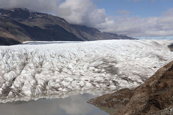 Picture of Narsarsuaq (Greenland): View of Kiagtuut glacier from the lowest viewpoint