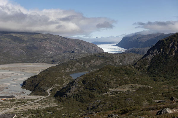 Photo de View from Signal Hill towards Kiagtuut glacierNarsarsuaq - 