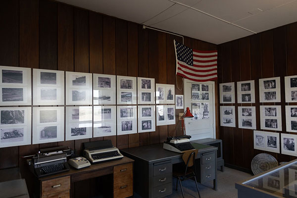 Photo de Room in the museum of Narsarsuaq in a building that was part of Bluie West One AirbaseNarsarsuaq - 