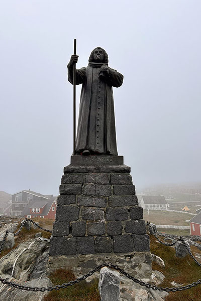 Statue of Hans Egede, the founder of Nuuk | Nuuk | Greenland