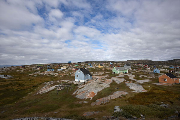 Picture of Oqaatsut (Greenland): Panoramic view over Oqaatsut