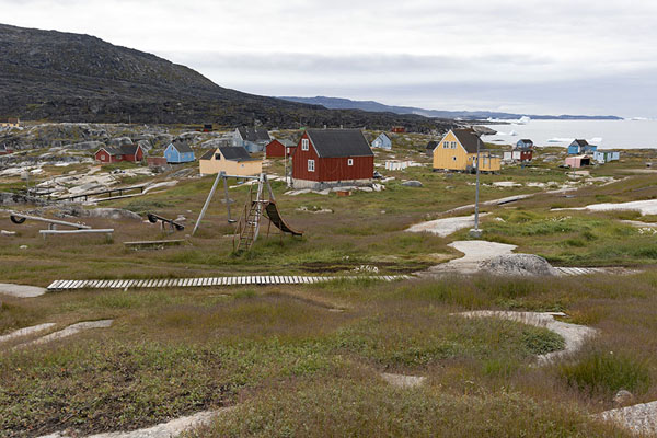 Picture of Oqaatsut (Greenland): Playground for kids in Oqaatsut