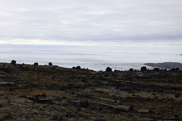 View over the massive Greenlandic ice sheet seen from the viewpoint | Paakitsoq ijskap | 