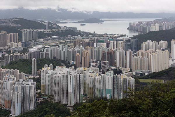 Photo de View towards the east from Lion Head - Hong Kong - Asie