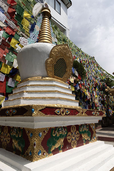 Foto di Stupa along the kora circuitDharamshala - India