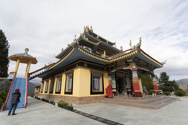 Picture of Zangpokdalri monastery (India): View of Zangpokdalri temple from one of the corners