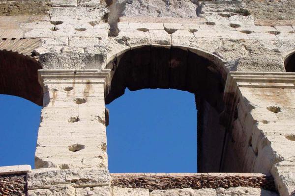 Holes in the structure | Colosseum | Italy