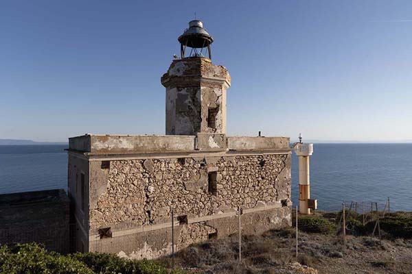 The lighthouse on the southern tip of San Domino island | Islas Tremiti | Italia