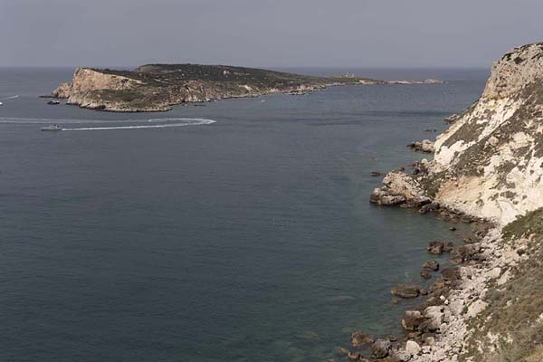 Looking out over Isola Capraia from San Nicola in the afternoon | Tremiti Islands | Italy