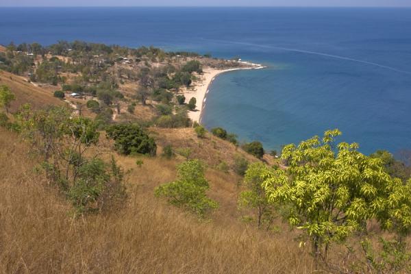 Picture of Lake Malawi and Likoma landscape seen from a hill