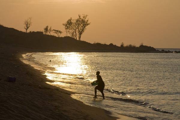 At the beach, just before sunset | Likoma Island | Malawi