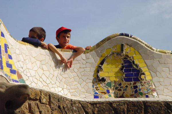 Picture of Hanging over the edge (Barcelona, Spain)