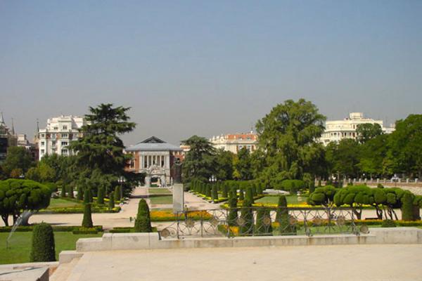 View from inside the Retiro park | Madrid Parks | Spain