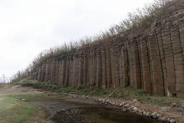 Picture of Penghu Islands (Taiwan): Daguoye basalt columns on Xiyu island