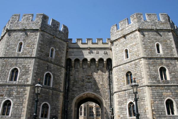 Typical defensive towers at Windsor Castle | Windsor Castle | United Kingdom