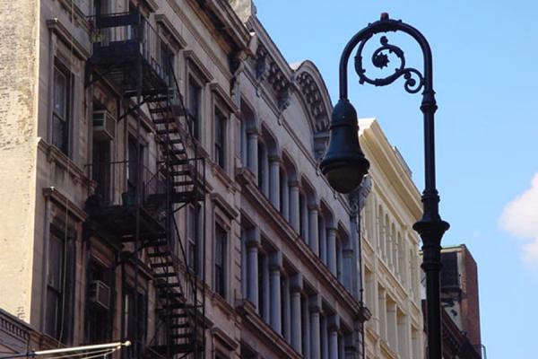 Picture of SoHo (U.S.A.): Detail of SoHo architecture, New York