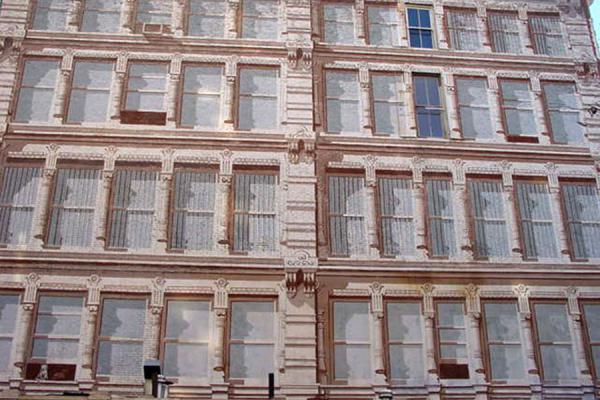 Picture of SoHo (U.S.A.): Mural of Haas - SoHo architecture, New York