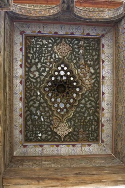 Ceiling outside Juma Mosque | Bukhara Ark | Uzbekistan