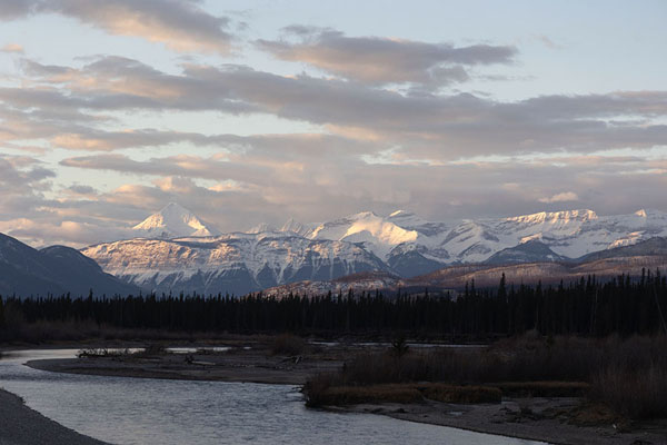 Picture of Jasper Banff National Parks (Canada): Athabasca River in the early morning