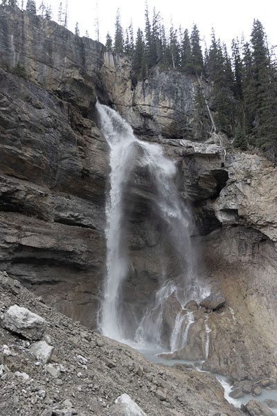 Picture of Jasper Banff National Parks (Canada): Panther Falls hidden in a quiet spot