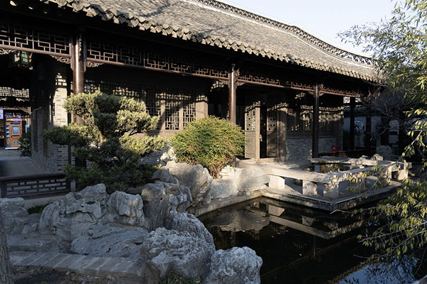 Picture of Huai'an (China): Garden with building inside the Wu Cheng'en museum complex